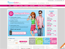 Tablet Screenshot of glassescrafter.com